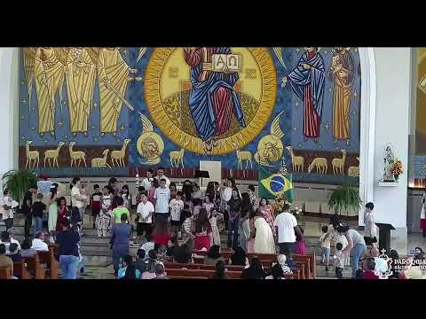 Santa missa | 12/10/2026 | Segunda- Feira N. Sra. da Conceição Aparecida | 10H - Missa das Crianças