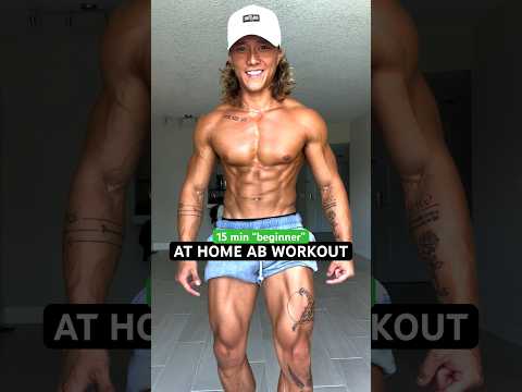 15 min “beginner” at home abs workout (dumbbells)