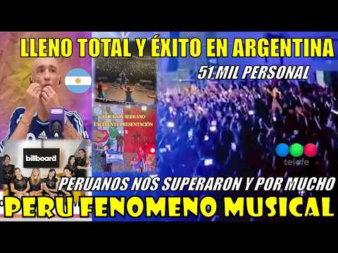PERU LLEGO AL BILLBOARD CON CORAZON SERRANO- ARGENTINOS ADMIRADOS DELA CUMBIA PERUANA Y SU EXPANCION