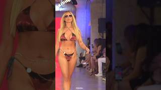 swimwear fashion show #swimsuit #beachwear #tiktok #trending #swimwear #bikini#bikini #balenciaga
