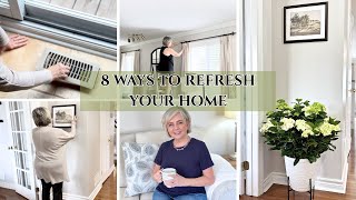 8 Ways to Refresh Your Home 😍 | Tips to Give Your Home a Pick Me Up without Breaking the Bank! 🏦