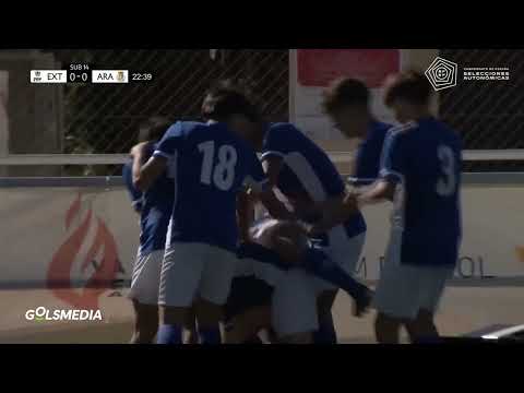 GOLES FINAL SUB 14 PLATA | Extremadura 0 - 4 Aragón 2022/23