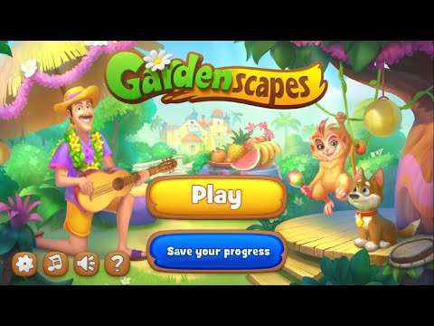 Gardenscapes Level 3562 - 3563 | MICRO GAMEPLAY HD
