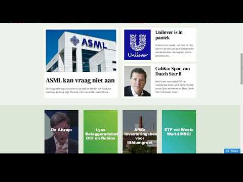 ASML, Unilever, CabKa SPAC, OCI en meer | Deze Week in het Magazine