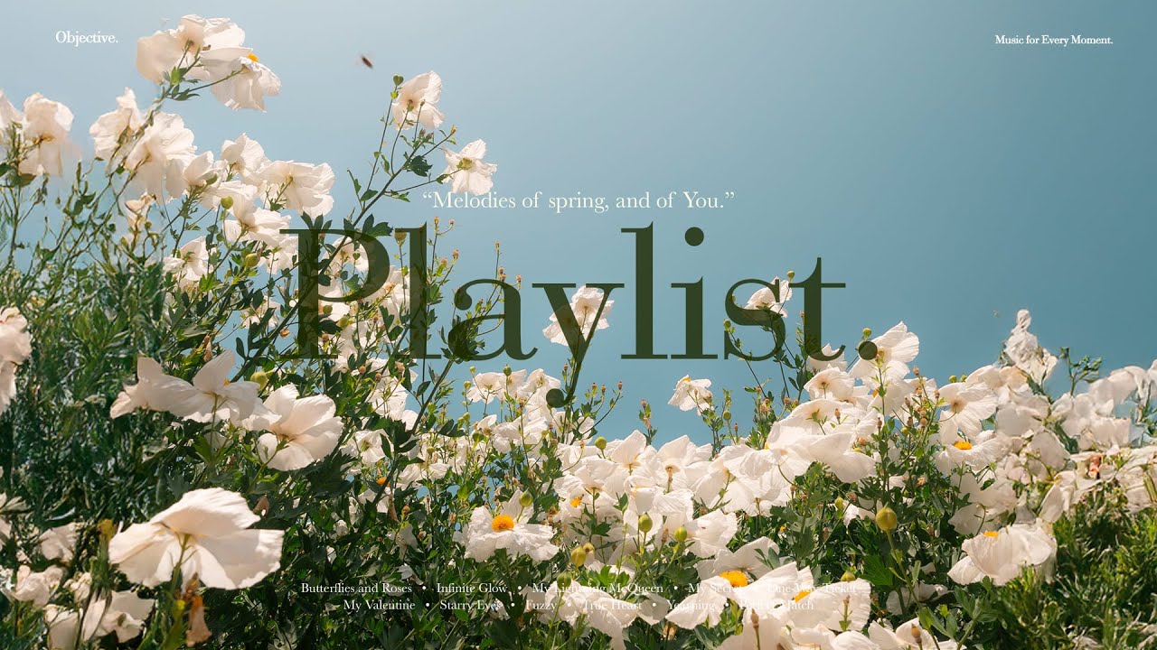 [Playlist] 봄을 닮은 노래, 봄을 닮은 너 🌸｜ 공부할때 듣기 좋은 팝송 모음