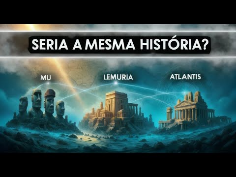 🌊✨ MU, LEMÚRIA E ATLÂNTIDA SERIAM O MESMO CONTINENTE PERDIDO?