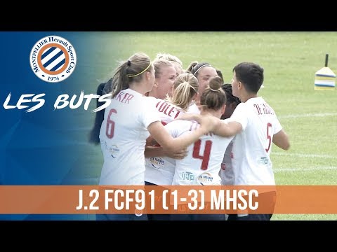 Les buts FCF91 (1-3) MHSC (J2)