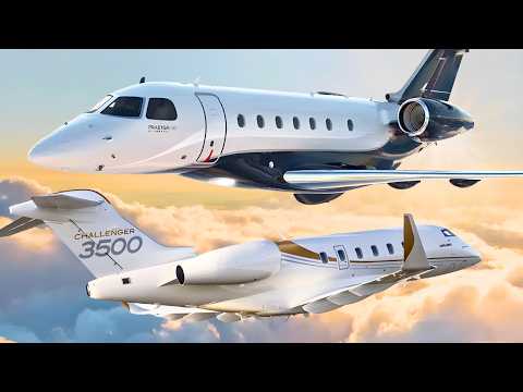 Embraer Praetor 600 vs Bombardier Challenger 3500 – Full Jet Comparison