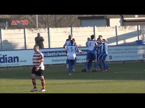 Kingstonian 0 AFC Hornchurch 2 (25 Feb 12) - Second Tuohy goal