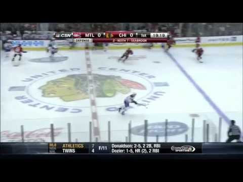 Montral Canadiens vs. Chicago Blackhawks 2:3 OT (10/4/2014) [full highlite]