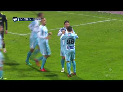17. krog: Gorica - Olimpija 1:1; Prva liga Telekom Slovenije 2016/17