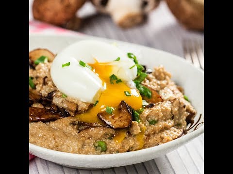 Ginger Mushroom Oatmeal