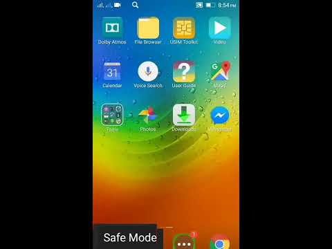 How to remove safe mode in lenovo phone