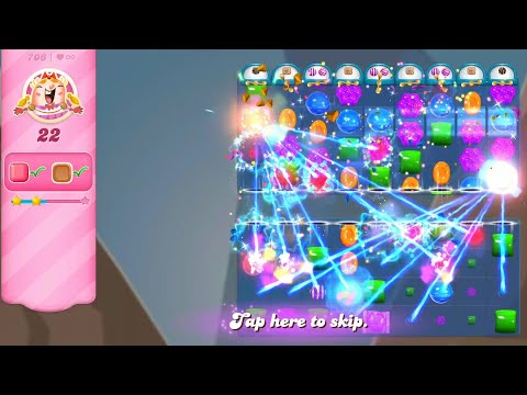 candy crush saga level 706 to 710 | super hard level 710 | episode race winner 🏆