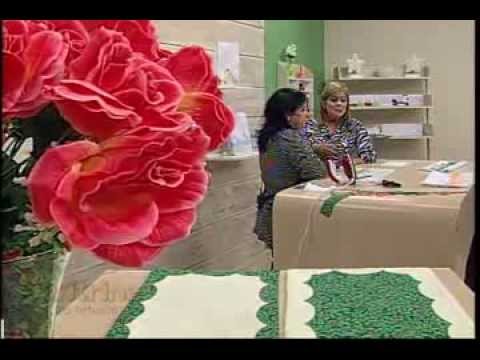 Barrados Artesanais com Deize Costa -  Vitrine do Artesanato na TV