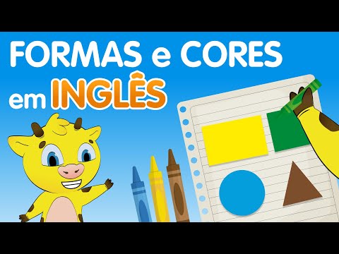Formas y colores geométricos en inglés | Figuras geométricas y colores en inglés