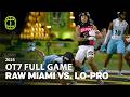 Raw Miami Vs Lo Pro OT7 Full Game