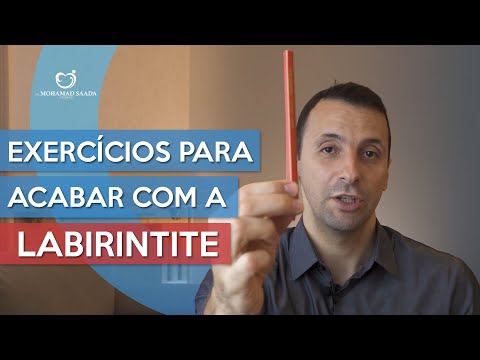 Como Acabar com a LABIRINTITE Fazendo Alguns Exercícios em Casa