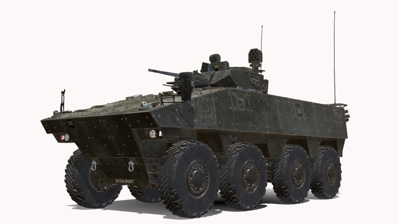 VBCI 8X8 3D Model