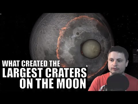 What Created The Largest Craters on the Moon