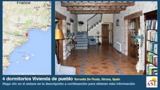 preview picture of video '4 dormitorios Vivienda de pueblo se Vende en Torroella De Fluvia, Girona, Spain'