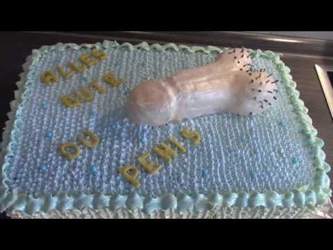 Как приготовить торт с мужским пенисом
