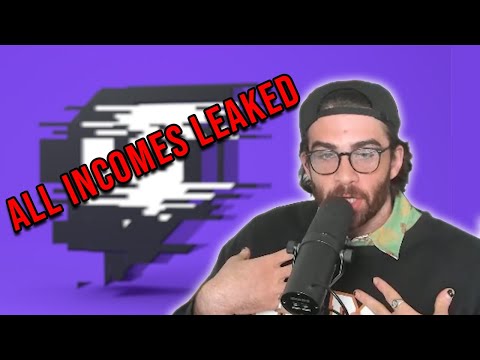 HasanAbi's twitch income LEAKED in MASSIVE twitch data breach