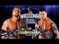 Story Of Triple H Vs Randy Orton WrestleMania 25