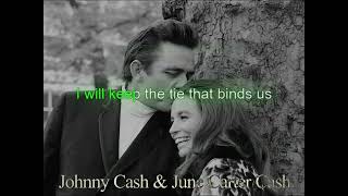 Johnny Cash &amp; June Carter - 'Cause I Love You (Retroman's karaoke version)