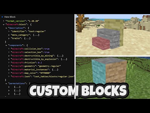 Secret Hack: Create Custom Blocks in Minecraft!