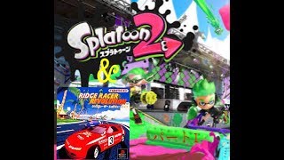 リッジレーサーコラボシリーズ   スプラトゥーンのBGMに差し替えてみるパート1