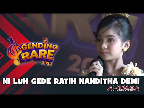 NI LUH GEDE RATIH NANDITHA DEWI - AHIMSA | GENDING RARE BALI TV 2022