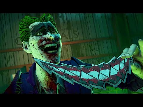 VIGILANTE JOKER VS BATMAN Fight - Batman: The Enemy Within Episode 5 Ending