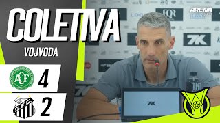COLETIVA VOJVODA | AO VIVO | Chapecoense x Santos - Brasileirão 2026