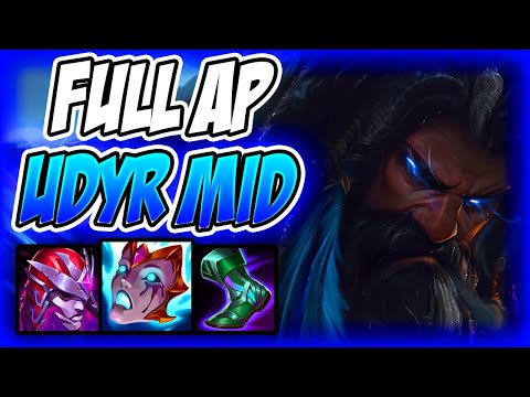 FULL AP UDYR MID IS ACTUALLY VIABLE IN SEASON 12 | Udyr S12