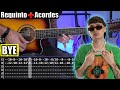 Bye - Peso Pluma - Requinto + Acordes | TABS | Tutorial Guitarra