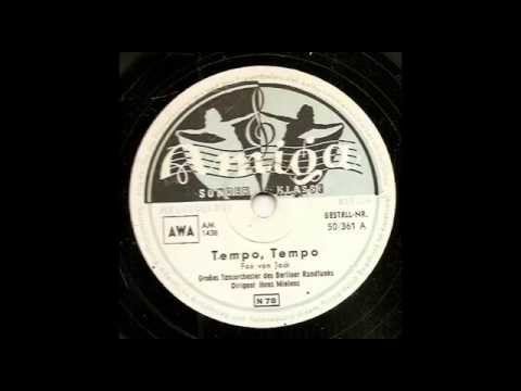 Tempo, Tempo - Großes Tanzorchester Des Berliner Rundfunks - Amiga 50/361