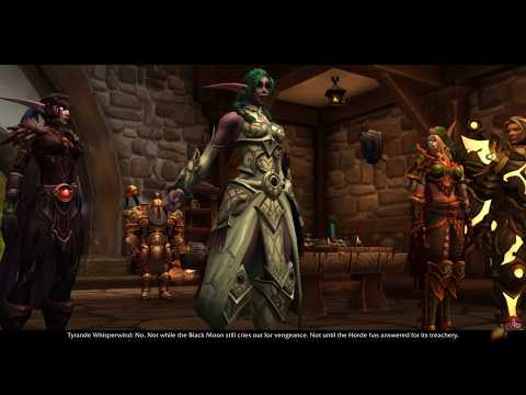 World of Warcraft: Battle for Azeroth - Blood War Ending Alliance Cutscene - Asumo Vietsub