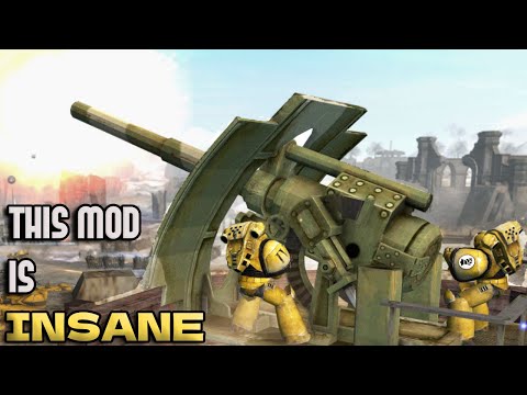 Imperial Fists vs Eldar Craftworld - Men of War: Warhammer 40K Mod