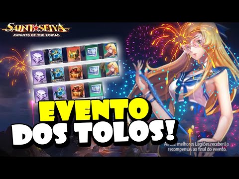EVENTO DOS TOLOS! TEM QUE FALAR MESMO - Saint Seiya : Awakening