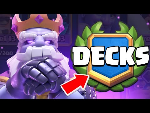 The 5 BEST DECKS for 20 Win Challenge in Clash Royale!