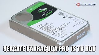 Seagate BarraCuda Pro 12TB harddisk review - Hardware.Info TV (4K UHD)