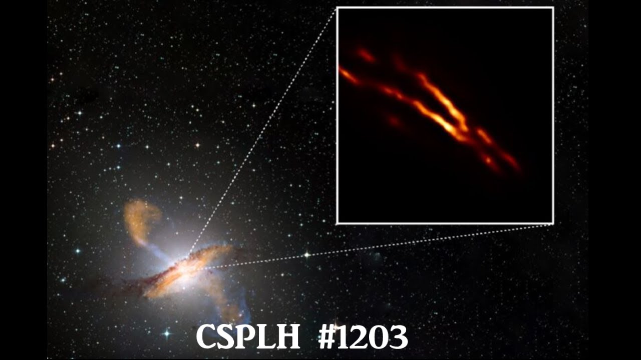 Le jet du trou noir de Centaurus A imagé en détail par l'Event Horizon Telescope