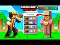 MINECRAFT BUT YOU CAN UPGRADE SUPER OP VILLAGERS