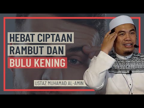 Ustaz Muhamad Al Amin - Hebatnya Ciptaan Rambut Dan Bulu Kening