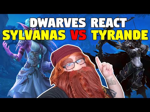Dwarves React to Sylvanas VS Tyrande Cinematic | 9.1 Chains of Domination