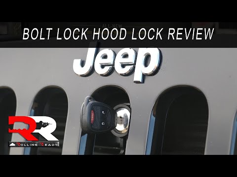 JK Hood Lock from BOLT Lock Install and Review