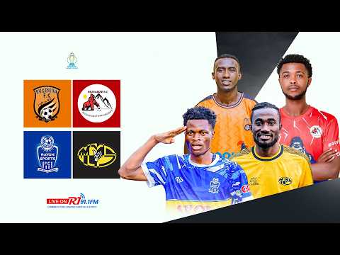 🔴LIVE: BUGESERA FC VS MUSANZE FC II RAYON SPORTS  VS MUKURA FC
