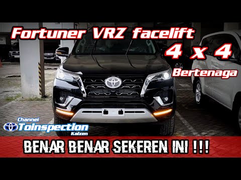 Review all new Fortuner facelift VRZ 4x4 in depth tour athitude black