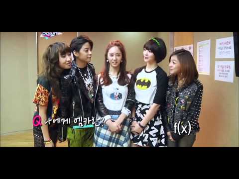 [CUT] 121220 M!Countdown f(x) Backstage